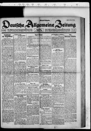 Deutsche allgemeine Zeitung on Feb 3, 1921