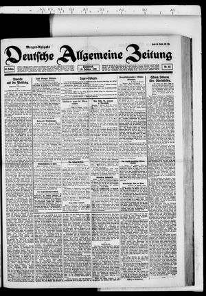 Deutsche allgemeine Zeitung vom 19.02.1921