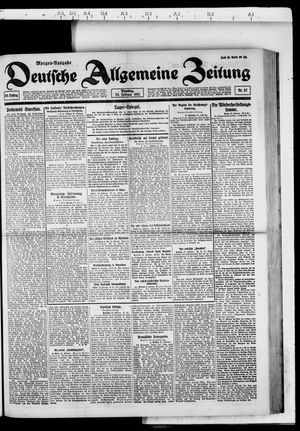 Deutsche allgemeine Zeitung vom 22.02.1921