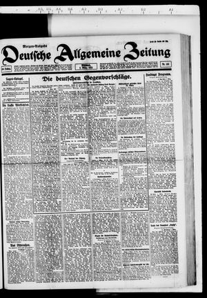 Deutsche allgemeine Zeitung vom 02.03.1921