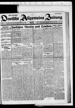 Deutsche allgemeine Zeitung on Mar 5, 1921