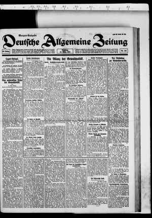 Deutsche allgemeine Zeitung on Mar 15, 1921