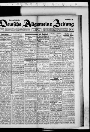 Deutsche allgemeine Zeitung vom 18.03.1921