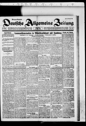 Deutsche allgemeine Zeitung vom 24.03.1921