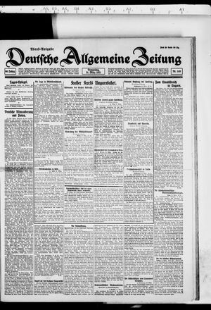 Deutsche allgemeine Zeitung on Mar 31, 1921