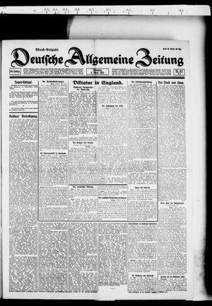 Deutsche allgemeine Zeitung vom 05.04.1921