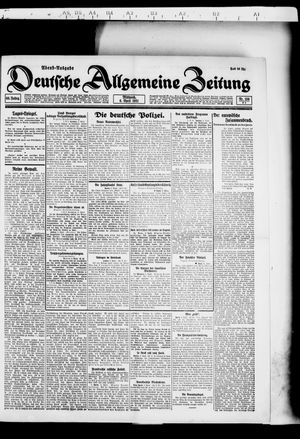 Deutsche allgemeine Zeitung on Apr 6, 1921