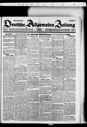 Deutsche allgemeine Zeitung vom 16.04.1921