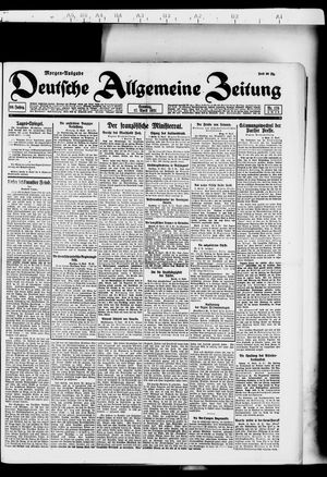 Deutsche allgemeine Zeitung on Apr 17, 1921