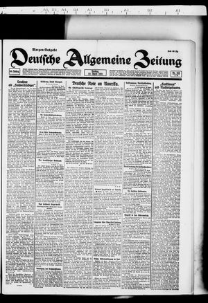 Deutsche allgemeine Zeitung on Apr 22, 1921
