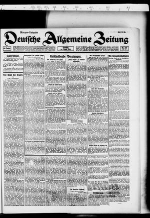 Deutsche allgemeine Zeitung vom 24.04.1921