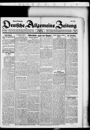 Deutsche allgemeine Zeitung vom 28.04.1921