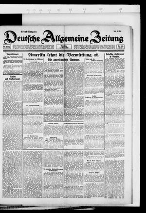 Deutsche allgemeine Zeitung vom 03.05.1921