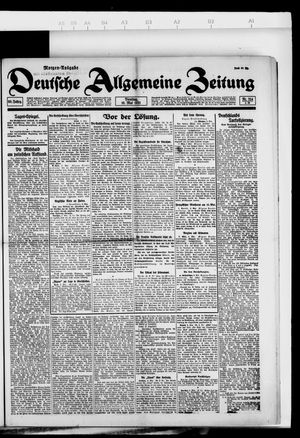 Deutsche allgemeine Zeitung vom 10.05.1921