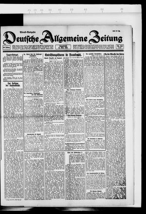 Deutsche allgemeine Zeitung vom 14.05.1921