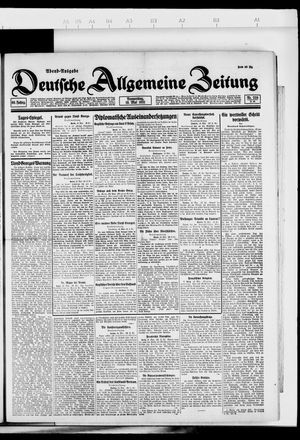Deutsche allgemeine Zeitung on May 19, 1921