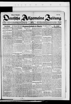 Deutsche allgemeine Zeitung vom 20.05.1921