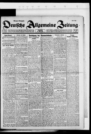Deutsche allgemeine Zeitung vom 21.05.1921