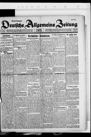 Deutsche allgemeine Zeitung on May 28, 1921