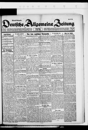 Deutsche allgemeine Zeitung on Jun 2, 1921