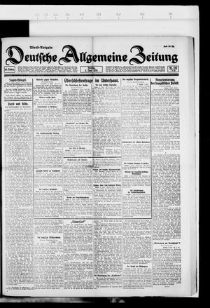 Deutsche allgemeine Zeitung vom 03.06.1921