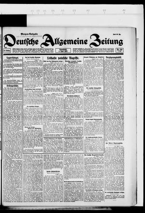 Deutsche allgemeine Zeitung on Jun 4, 1921