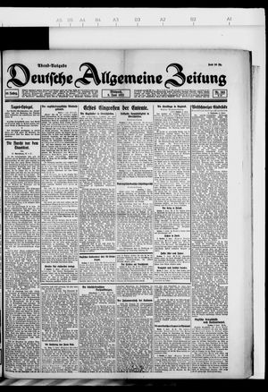 Deutsche allgemeine Zeitung vom 08.06.1921