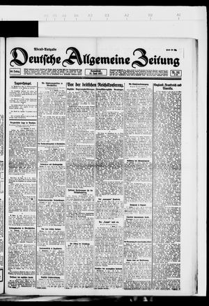 Deutsche allgemeine Zeitung vom 18.06.1921