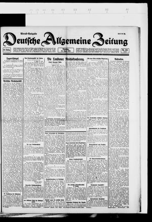 Deutsche allgemeine Zeitung vom 21.06.1921