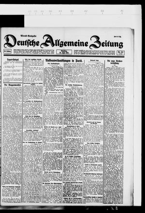 Deutsche allgemeine Zeitung vom 28.06.1921