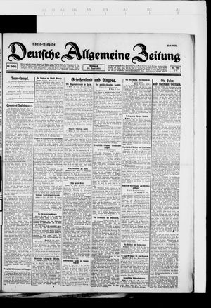 Deutsche allgemeine Zeitung vom 29.06.1921