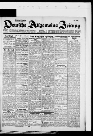 Deutsche allgemeine Zeitung vom 30.06.1921