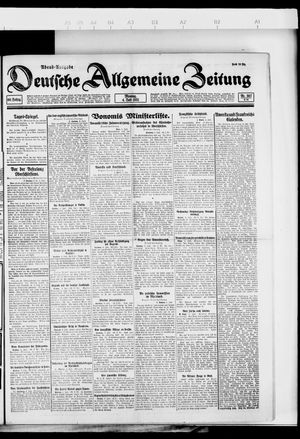Deutsche allgemeine Zeitung vom 04.07.1921