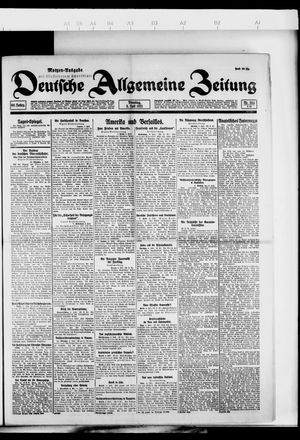 Deutsche allgemeine Zeitung vom 05.07.1921