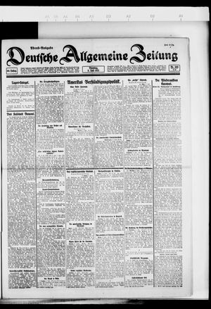 Deutsche allgemeine Zeitung vom 05.07.1921