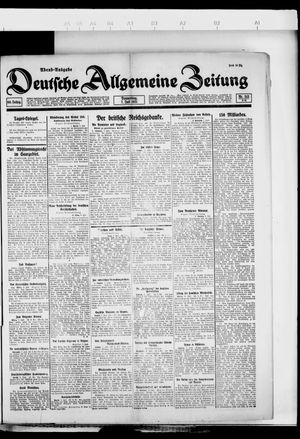 Deutsche allgemeine Zeitung vom 07.07.1921