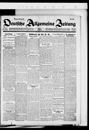 Deutsche allgemeine Zeitung vom 08.07.1921