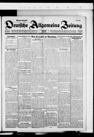 Deutsche allgemeine Zeitung vom 09.07.1921