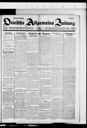 Deutsche allgemeine Zeitung vom 10.07.1921