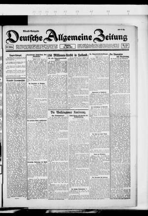 Deutsche allgemeine Zeitung vom 12.07.1921