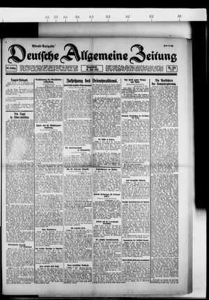 Deutsche allgemeine Zeitung vom 16.07.1921