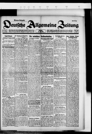 Deutsche allgemeine Zeitung vom 19.07.1921