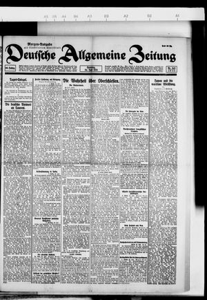 Deutsche allgemeine Zeitung vom 24.07.1921
