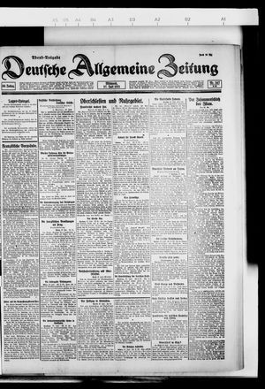Deutsche allgemeine Zeitung vom 27.07.1921