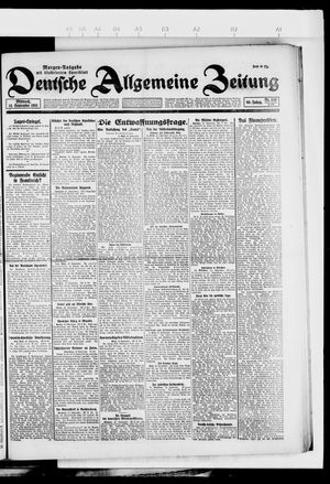 Deutsche allgemeine Zeitung on Sep 14, 1921