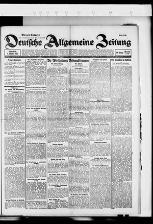 Deutsche allgemeine Zeitung vom 08.10.1921