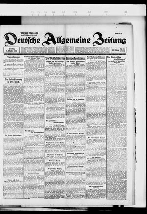 Deutsche allgemeine Zeitung vom 09.10.1921