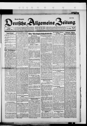 Deutsche allgemeine Zeitung vom 04.11.1921