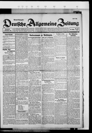 Deutsche allgemeine Zeitung vom 05.11.1921