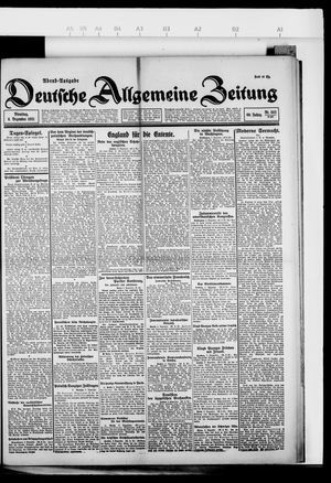 Deutsche allgemeine Zeitung on Dec 6, 1921